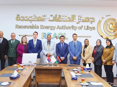 رئيس جهاز الطاقات المتجددة يستقبل أمين الدولة بوزارة الخارجية الصربية لتعزيز التعاون في مجال الطاقات المتجددة