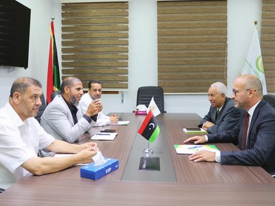 اجتماع بين جهاز الطاقات المتجددة وشركة توتال لمتابعة تنفيذ مشروع محطة السدادة الشمسية بقدرة 500 ميغاواط