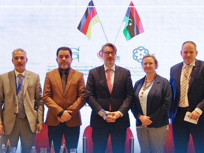 جهاز الطاقات المتجددة يشارك في المنتدى الاقتصادي الألماني الليبي الرابع ويستعرض فرص الاستثمار في قطاع الطاقة النظيفة